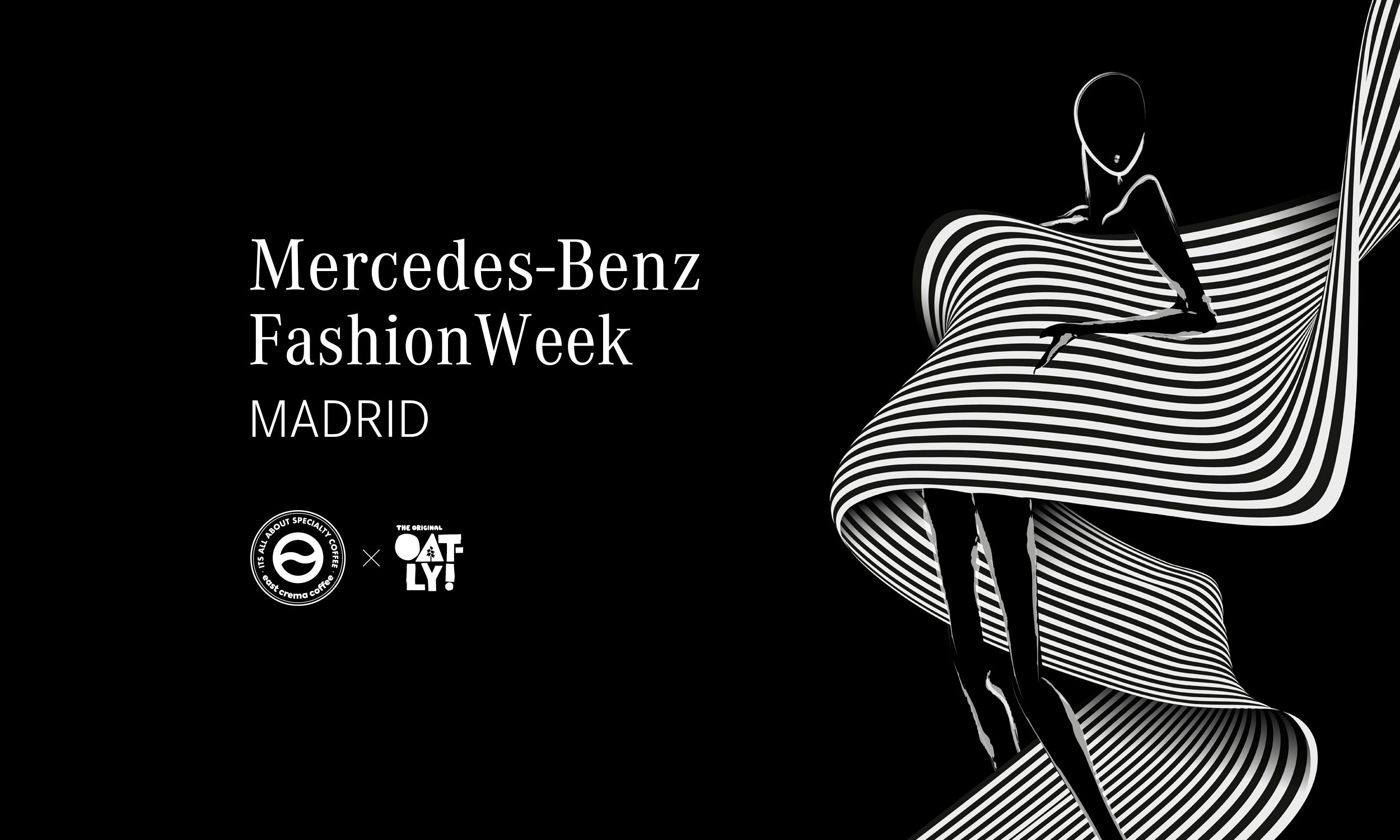 La primera marca de Café de Especialidad en la Mercedes-Benz Fashion Week Madrid: East Crema Coffee x Oatly