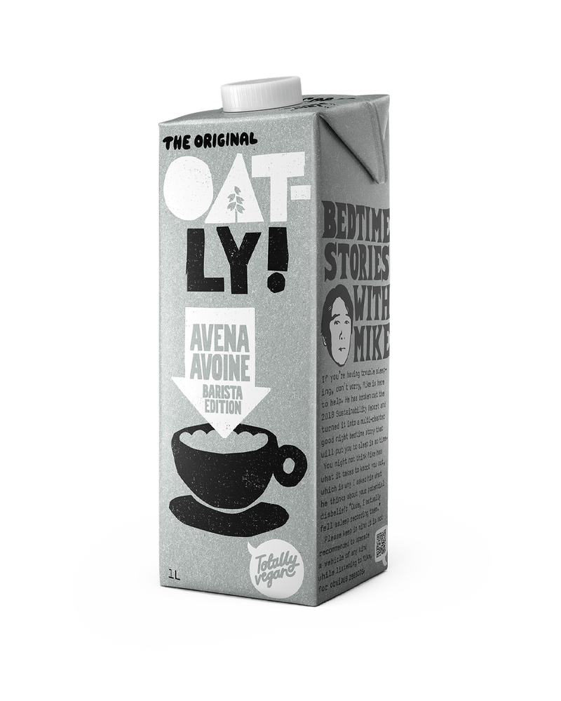 Leche de avena Oatly - edición Barista 1L — Más Info