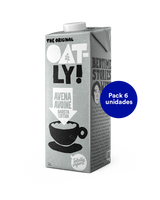 Leche de avena Oatly - edición Barista 1L (6 unidades)