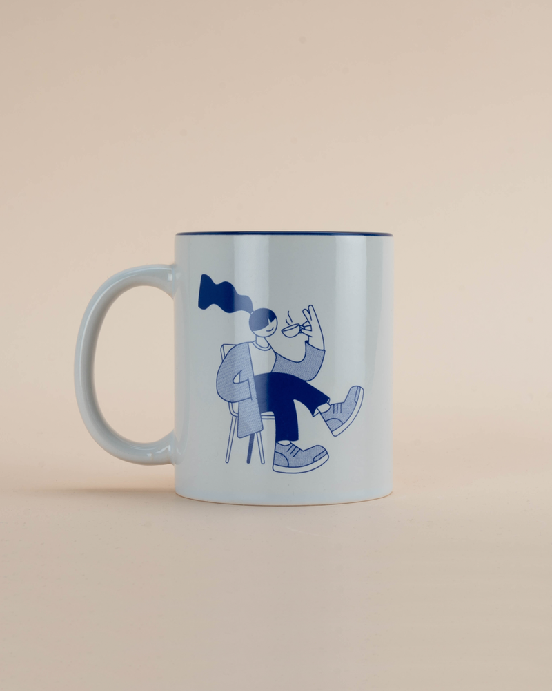 Mug de porcelana Girl - The Morning Club — Más Info